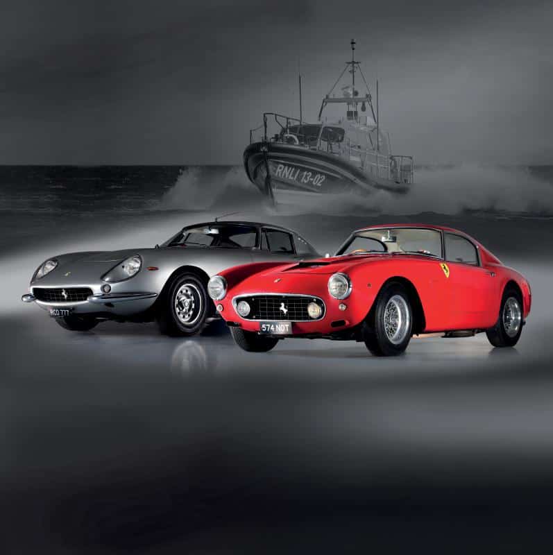 Ferraris auctioned on behalf of RNLI