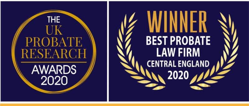 2020 Winner of Best Probate Law Firm Central England